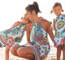 Load image into Gallery viewer, Mother and Daughter Floral Matching Sun Dresses