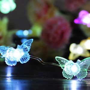 Manor Lane 10-ft. LED Butterfly Shimmer String Lights