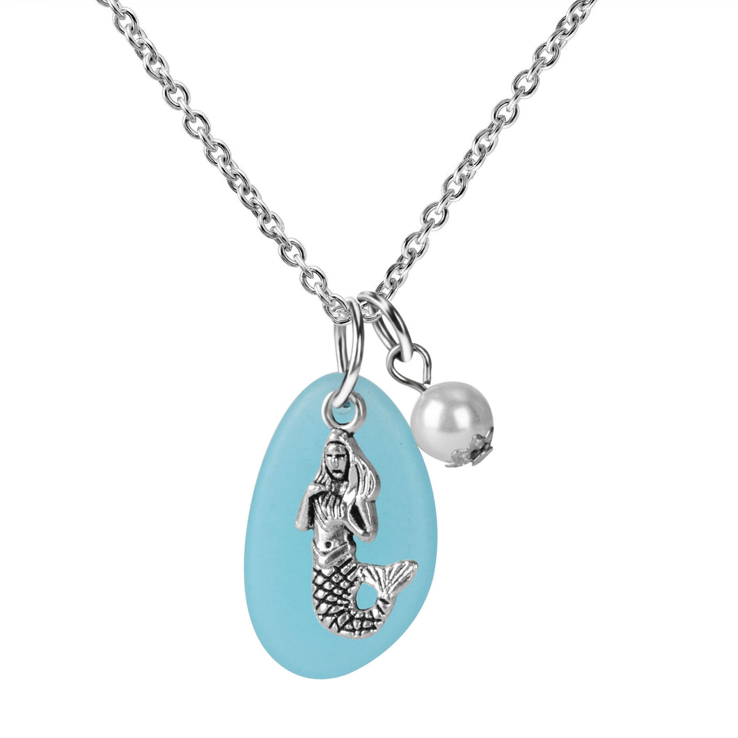 Starfish mermaid necklace