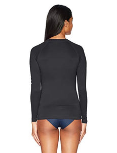 Whole Hearted Long Sleeve Rash Guard, Anthracite
