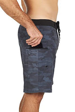 Load image into Gallery viewer, Maui Rippers Mens 19&quot; Midnight Express Camo Board Shorts