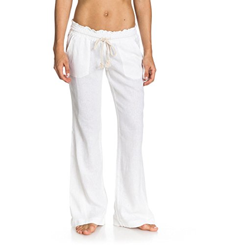 Roxy Women's Oceanside Pant, Sea Salt, Medium