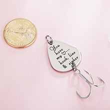Load image into Gallery viewer, Fishing Lure Gift Christmas Valentines&#39;s Day Hook, Line and Sinker Fisherman Gift For Husband