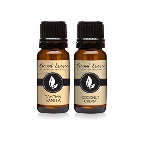 Coconut Cream & Tahitian Vanilla - Premium Fragrance Oil Pair - 10ML