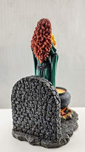 Load image into Gallery viewer, Brigid Goddess Of Hearth &amp; Home Standing Holding Sacred Flame Statue 7 X 9.5 X 5.5