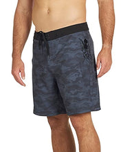 Load image into Gallery viewer, Maui Rippers Mens 19&quot; Midnight Express Camo Board Shorts