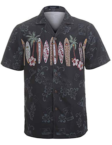 Quick Dry Regular Fit Hawaiian Shirt up to 4XL