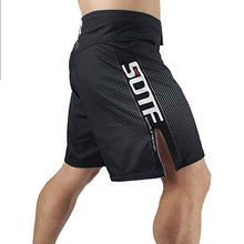 Load image into Gallery viewer, MMA Boxing Fight Shorts Mens Stretch Sports Training Shorts Black XXL