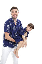 Load image into Gallery viewer, Matching Father Son Hawaiian Luau Outfits
