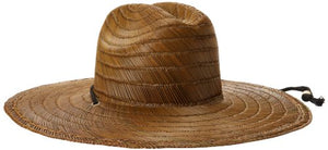 Quiksilver Men's Pierside Straw Hat, Dark Brown, X-Large: Clothing