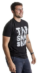 Tap, Snap, or Nap | Brazilian Jiu Jitsu MMA Submission Fighting Unisex T-Shirt Black: Clothing