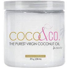 Load image into Gallery viewer, Organic Pure Extra Virgin Coconut Oil for Hair &amp; Skin, Beauty Grade, 8 Fl Oz (Pack of 1)
