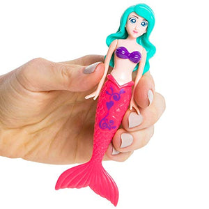 Three  Mermaid Dolls, in Assorted Colors  toys for pool and bath