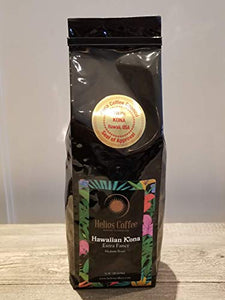 100% Hawaiian Kona Coffee, Extra Fancy - Whole Bean - 1lb.