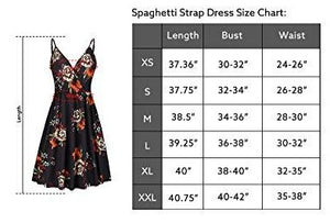 Floral Spaghetti Strap Sun Dress