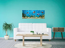 Load image into Gallery viewer, School Of Fish Handcrafted 3D Coastal Aluminum Artwork