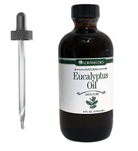 Load image into Gallery viewer, Eucalyptus Pure and Natural Food Grade Essential Oil 4 oz, by LorAnn Oils, with Glass Dropper Bundle : Grocery &amp; Gourmet Food