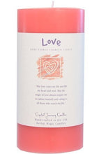 Load image into Gallery viewer, Crystal Journey Candle Love Pillar, 1 Each: Home &amp; Kitchen
