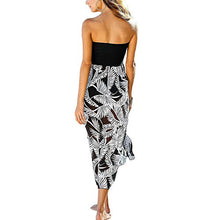 Load image into Gallery viewer, Women&#39;s Chiffon Off Shoulder Printed Dress