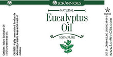 Load image into Gallery viewer, Eucalyptus Pure and Natural Food Grade Essential Oil 4 oz, by LorAnn Oils, with Glass Dropper Bundle : Grocery &amp; Gourmet Food