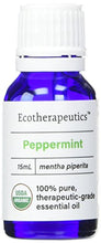 Load image into Gallery viewer, ECOTHERAPEUTICS Peppermint Oil Organic 15 ml, 0.02 Pound: