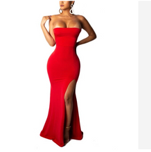 Load image into Gallery viewer, Sexy Backless Mermaid- Maxi Dress