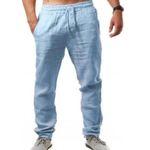 Load image into Gallery viewer, Linen Draw String Casual Pants