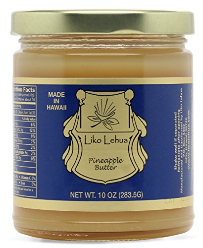 Liko Lehua Pineapple Butter, 10 Ounce : Grocery & Gourmet Food