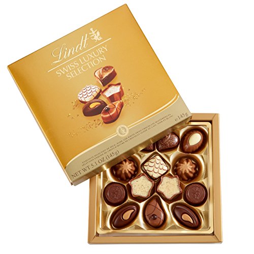 Lindt Chocolate Swiss Luxury Selection 5.1 Oz, Pack of 1 : Chocolate Assortments And Samplers : Grocery & Gourmet Food