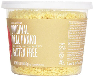 PANKO GF REAL ORGNL 12OZ : Panko Breadcrumbs : Grocery & Gourmet Food