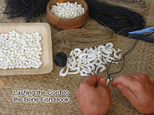 Load image into Gallery viewer, Moana Inspired Hand Carved Bone Fish Hook Necklace for Men