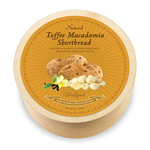 Toffee Macadamia Shortbread | Gift Cookies | Natural and Kosher Snack