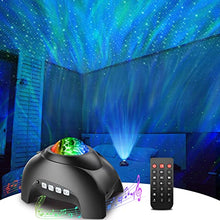 Load image into Gallery viewer, Galaxy Projector for Bedroom, Bluetooth Speaker and White Noise Home Theater