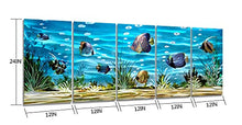 Load image into Gallery viewer, School Of Fish Handcrafted 3D Coastal Aluminum Artwork