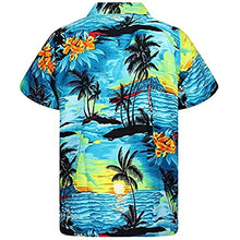 Load image into Gallery viewer, Men&#39;s Hawaiian Casual Button Down Shirt