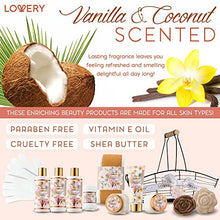 Load image into Gallery viewer, Vanilla Coconut 13pc Deluxe Spa Gift Set