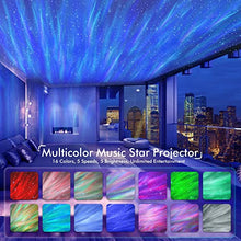 Load image into Gallery viewer, Galaxy Projector for Bedroom, Bluetooth Speaker and White Noise Home Theater