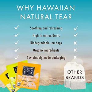 Hawaii Islands Organic Natural Tropical Tea Box Gift Set 24
