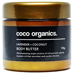 Coco Organics Virgin Coconut Oil and Lavender Body Butter