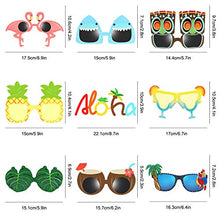 Load image into Gallery viewer, Luau Party Sunglasses - 9 Pairs Beach Themed Party Favors
