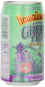 Hawaiian Sun Green Tea with Ginseng, 11.5-Ounce (Pack of 24) : Grocery & Gourmet Food