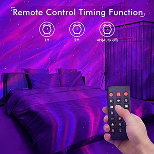 Galaxy Projector for Bedroom, Bluetooth Speaker and White Noise Home Theater