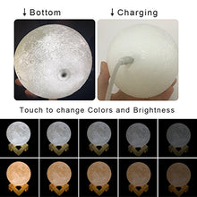 Load image into Gallery viewer, Lunar Lamp with USB Charging and Touch Control Brightness (5.9 inch)