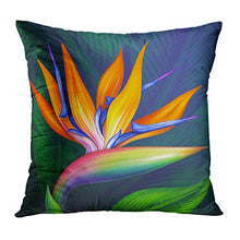 Load image into Gallery viewer, 18 x 18 Tropical Hawaiian Floral Pillow Cases Set of 4