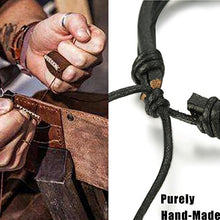 Load image into Gallery viewer, Leather Bracelet for Men Women Woven Cuff Bracelets