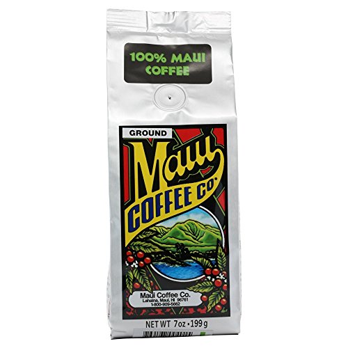 Maui Coffee Company, 100% Maui Coffee, 7 oz. - Ground : Roasted Coffee Beans : Grocery & Gourmet Food