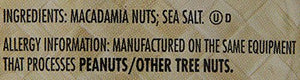 Mauna Loa Macadamias, Dry Roasted with Sea Salt, 11-oz. : Snack Macadamia Nuts : Grocery & Gourmet Food