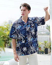 Load image into Gallery viewer, Relaxed Fit Stretch Hawaiian Shirt (sizes up to 4XL)