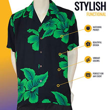 Load image into Gallery viewer, Hawaiian Hibiscus Lightweight Quick Dry Shirt for Men