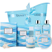 Load image into Gallery viewer, Home Spa Kit Scented with Ocean,Bath and Body Gift Basket